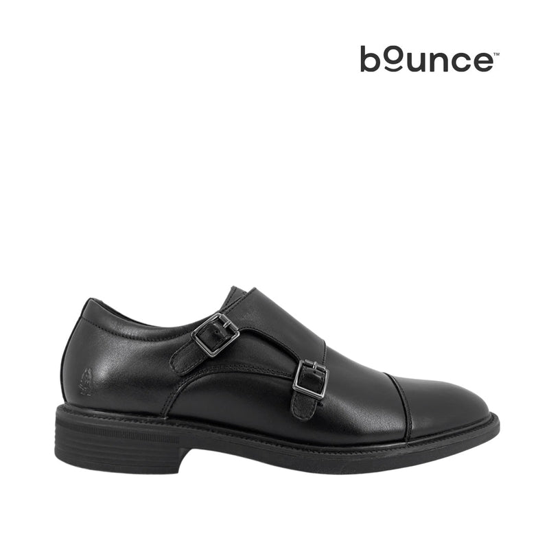 Monk strap shoes Wingrave para hombre color negro