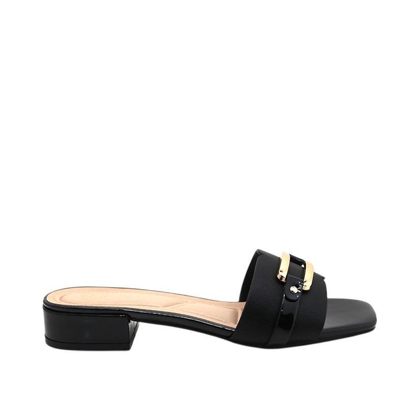 Sandalias de tacón Yoshida para mujer color negro
