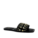 Sandalias slip on Yakima para mujer color negro