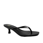 Sandalias de tacón Charlenne para mujer color negro