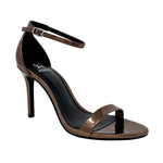 Sandalias de tacón Brazen para mujer color bronce