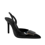 Tacones slingback Atlas para mujer color negro