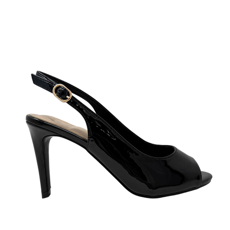 Tacones slingback Verena para mujer color negro