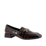 Mocasines Unitey para mujer color café