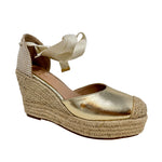 Cuñas Gypsy para mujer color dorado