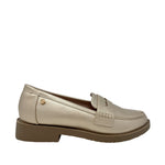 Mocasines Raylee para mujer color dorado