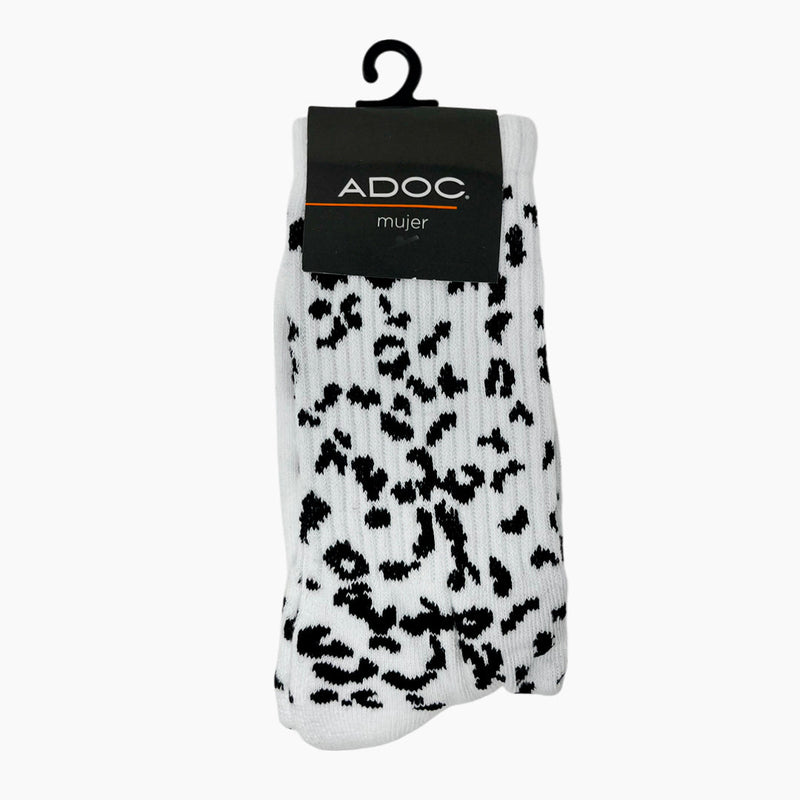 Calcetines Leop unisex color blanco