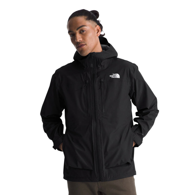 Chaqueta impermeable Terrain Vista 3L Pro para hombre color negro