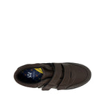 Tennis escolares Afton para niño color café