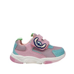 Tennis con luces Stitch para niña color rosado