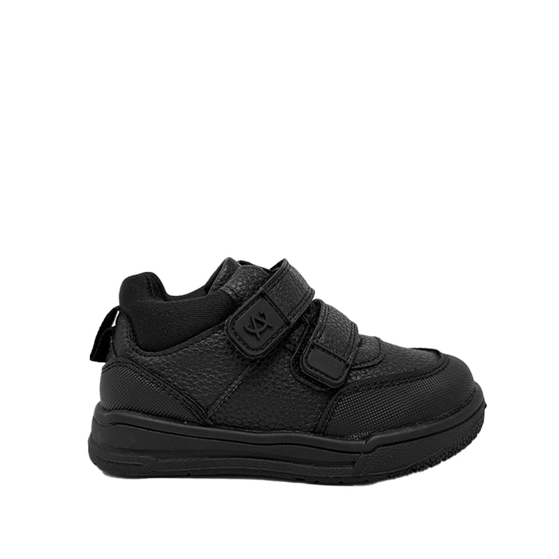 Tennis escolares Alvin para infante color negro