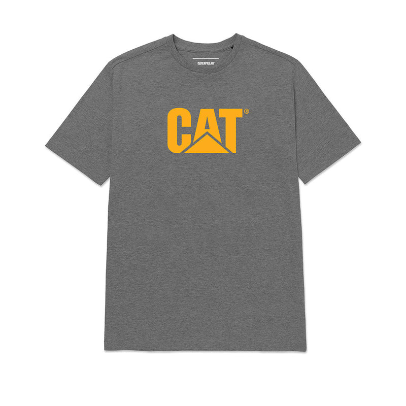Camiseta Cat Logo para hombre color gris