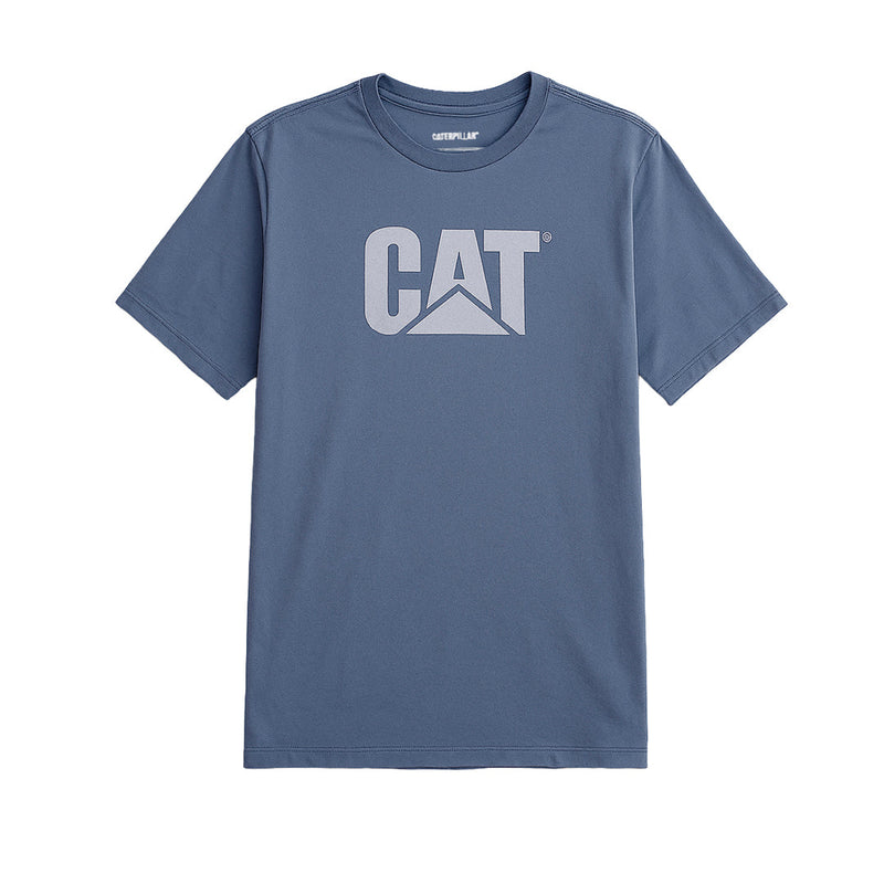 Camiseta Cat Logo para hombre color azul