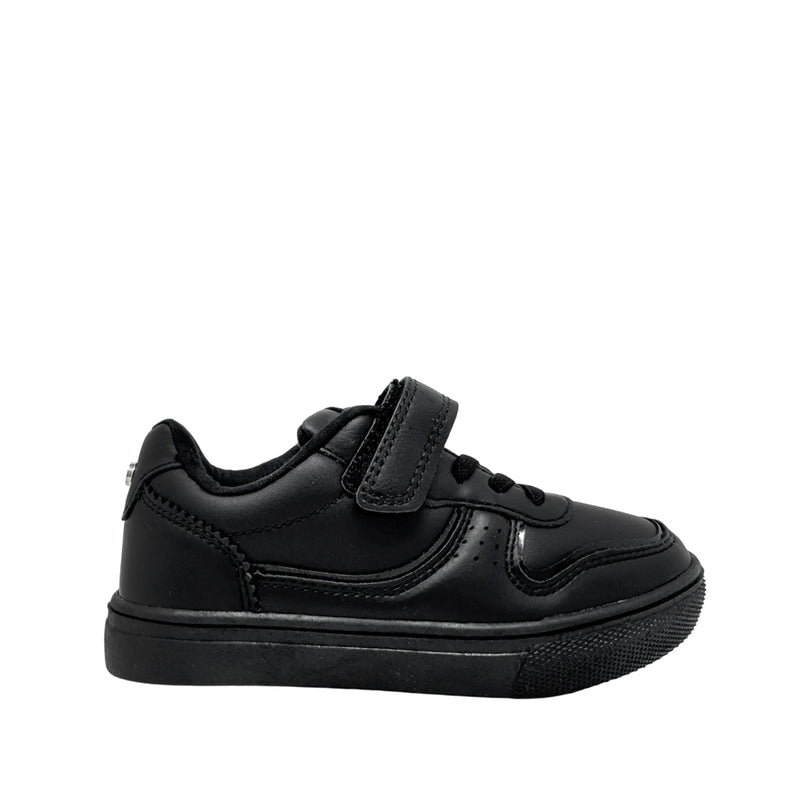 Tennis escolares Asha para infante color negro