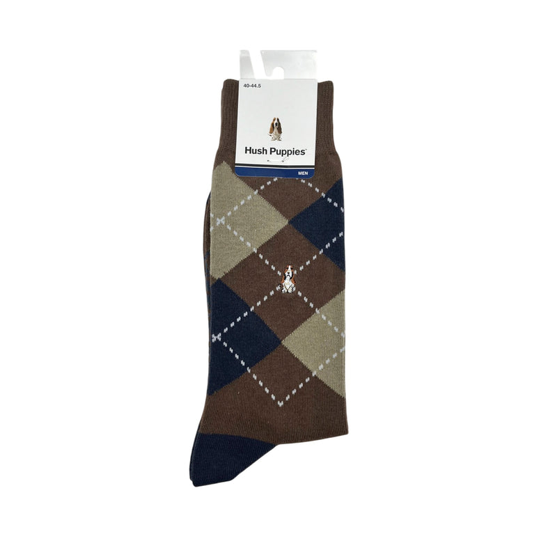 Calcetines Diamond para hombre color café