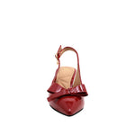Tacones slingback Sydney para mujer color rojo