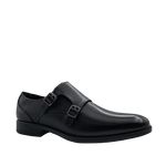 Monk strap shoes Gaspar para hombre color negro