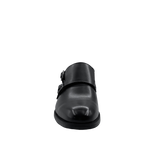 Monk strap shoes Gaspar para hombre color negro