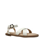 Sandalias Fabiola para niña color blanco