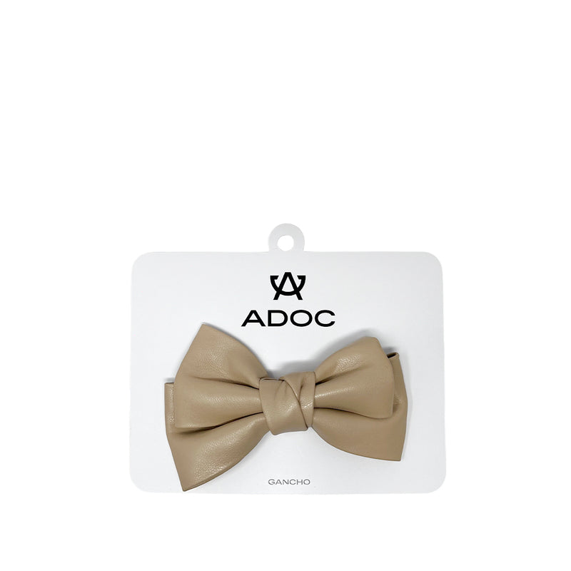 Moño para el cabello Lovelybow color nude