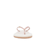 Sandalias playeras Ginny para mujer color hueso