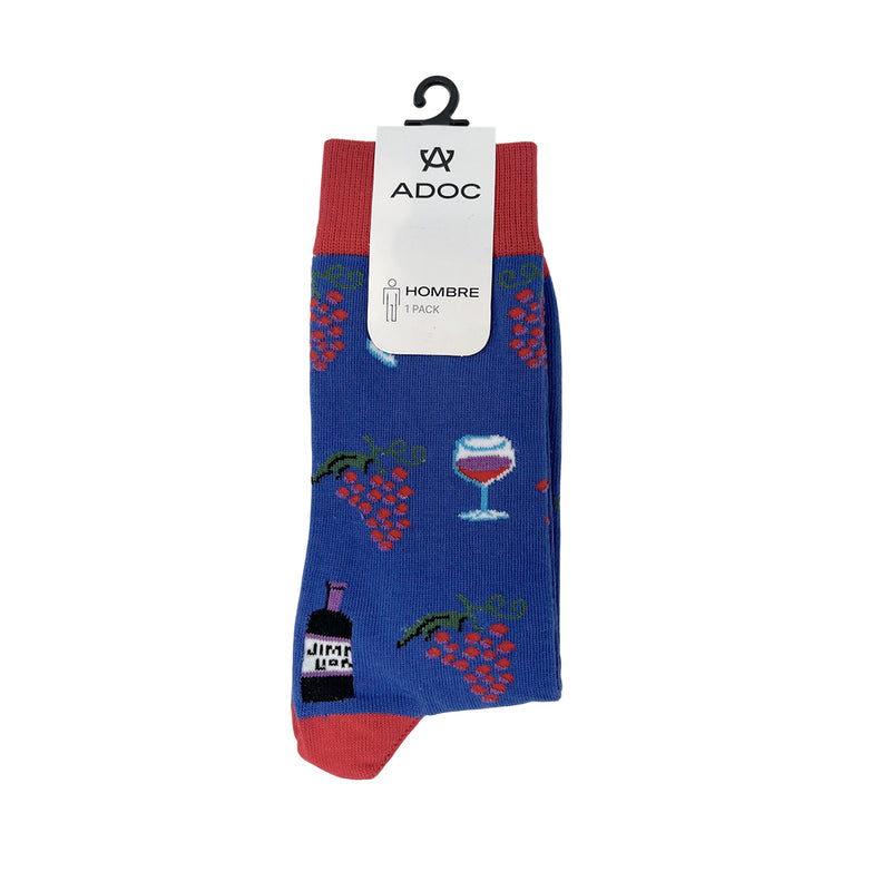 Calcetines Brind para hombre color azul