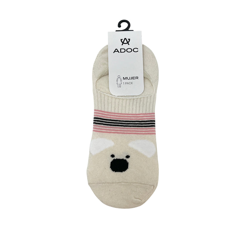Punteras Koala para mujer color beige