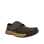 Casuales slip on Lewis para hombre color café