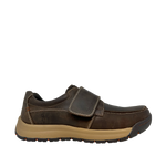 Casuales slip on Lewis para hombre color café