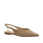 Ballerinas slingback Mila para mujer color tan