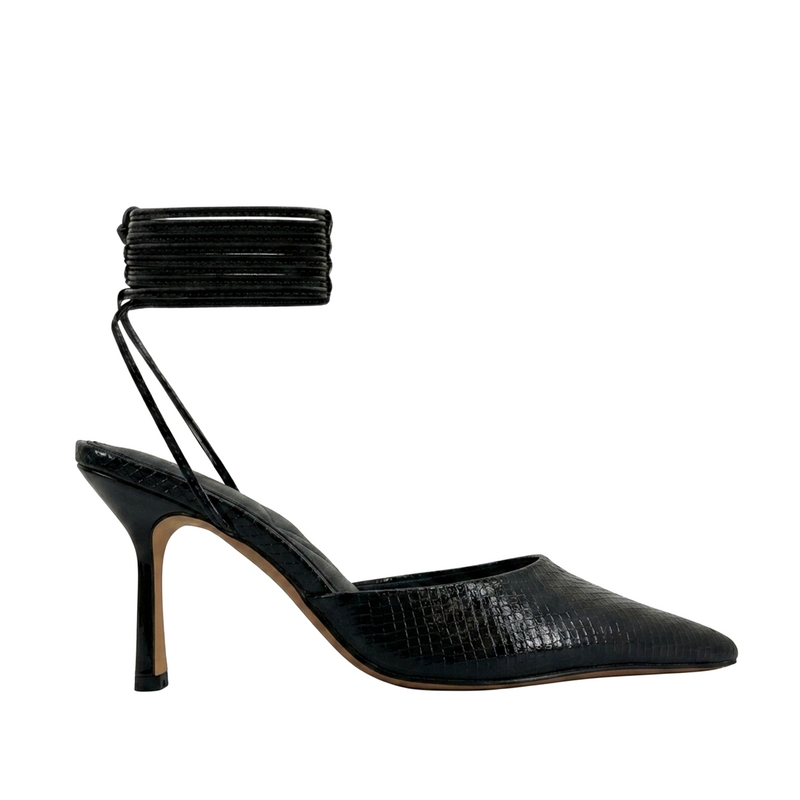 Tacones slingback Viper para mujer color negro