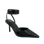 Tacones slingback Viper para mujer color negro