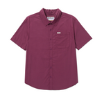 Camisa Poplin para hombre color vino
