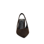 Tacones slingback Wiley para mujer color café