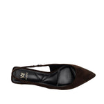 Tacones slingback Wiley para mujer color café