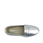 Mocasines Jolie para mujer color plateado