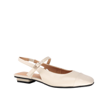 Ballerinas slingback Eliza para mujer color hueso