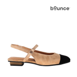 Ballerinas slingback Eliza para mujer color beige
