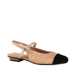 Ballerinas slingback Eliza para mujer color beige