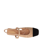 Ballerinas slingback Eliza para mujer color beige