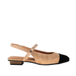 Ballerinas slingback Eliza para mujer color beige
