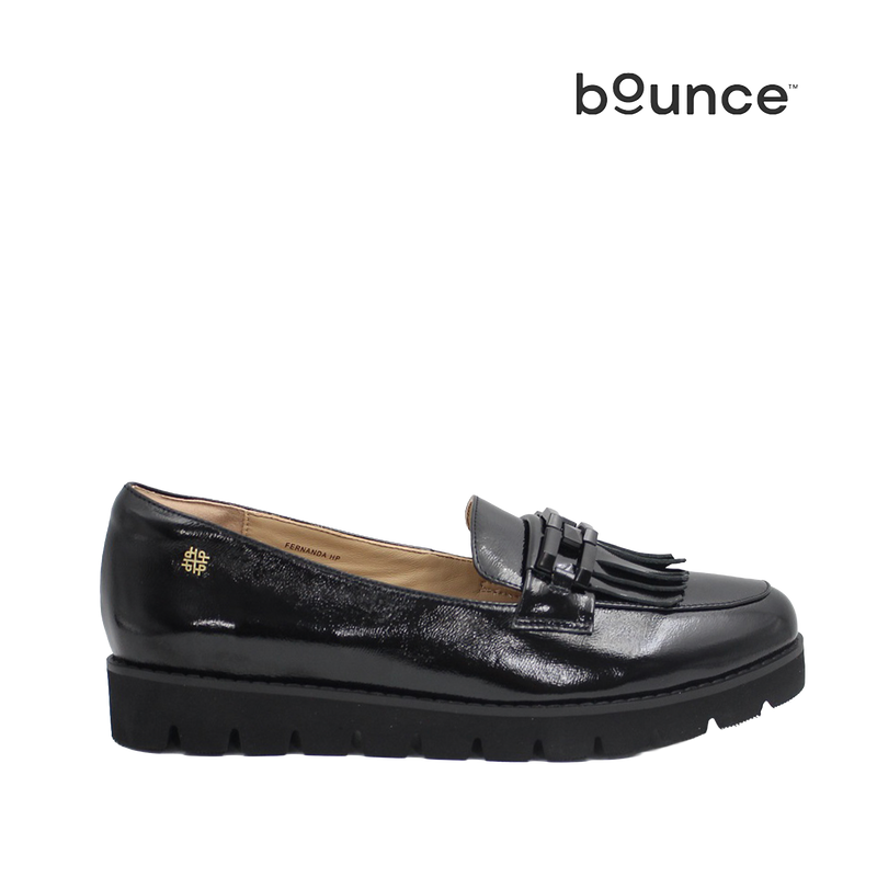 Mocasines Fernanda para mujer color negro