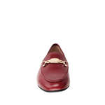 Mocasines Anne para mujer color burgundy