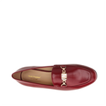 Mocasines Anne para mujer color burgundy