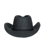 Sombrero Western Cowgirl unisex color negro