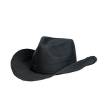 Sombrero Western Cowgirl unisex color negro