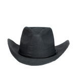 Sombrero Western Cowgirl unisex color negro